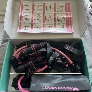 Pilates Bar Kit with Resistance Bands,